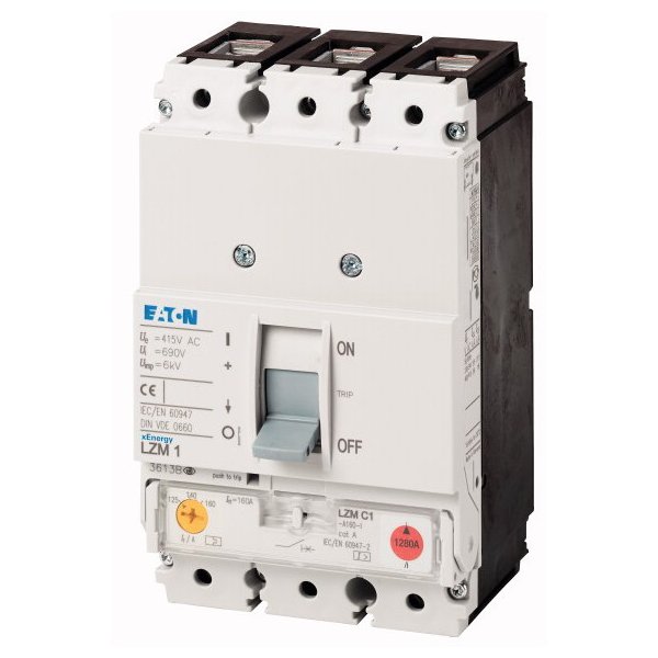 Intrerupator de putere tip usol 3P 160A Eaton LZMC1-A160-I ( 111897 )