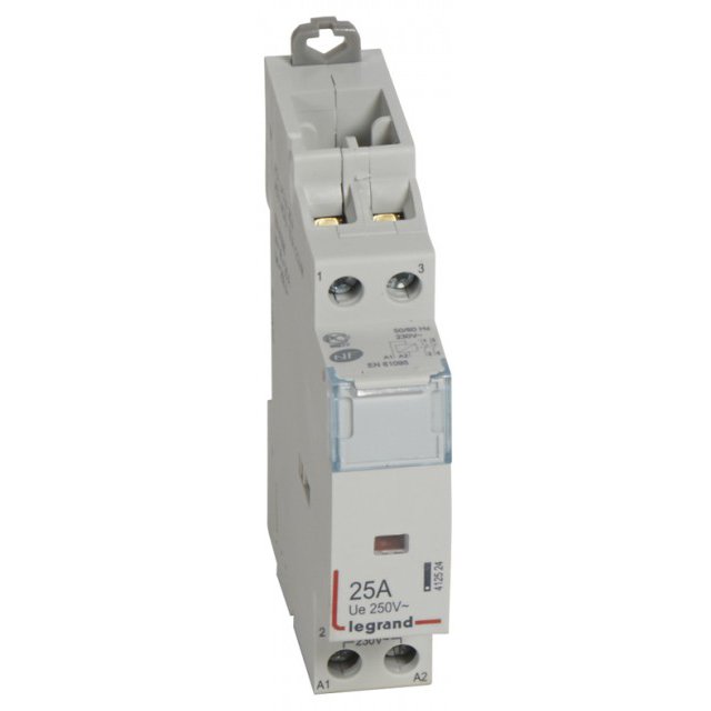 Contactor pe sina DIN CT 230V 2NC 25A Legrand 412524