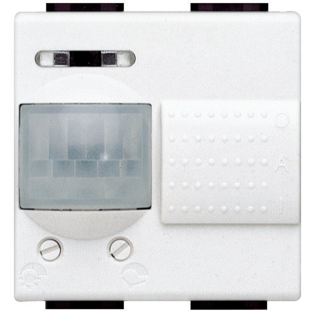 Senzor de miscare 2 module Living Light Bticino N4432, alb