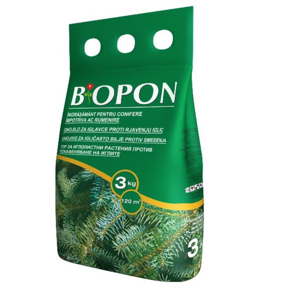 Ingrasamant Biopon pentru conifere, 3 kg