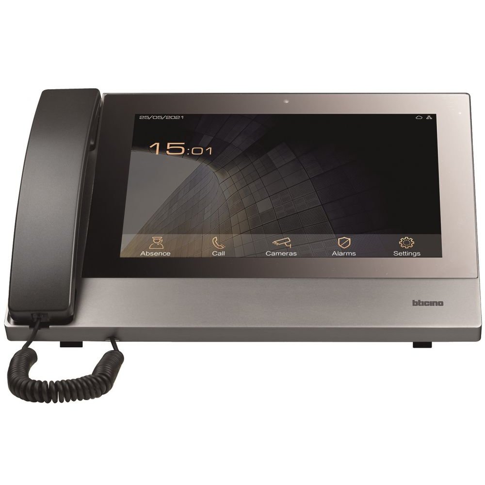 Unitate de control IP cu ecran tactil de 10 si receptor Bticino 375000