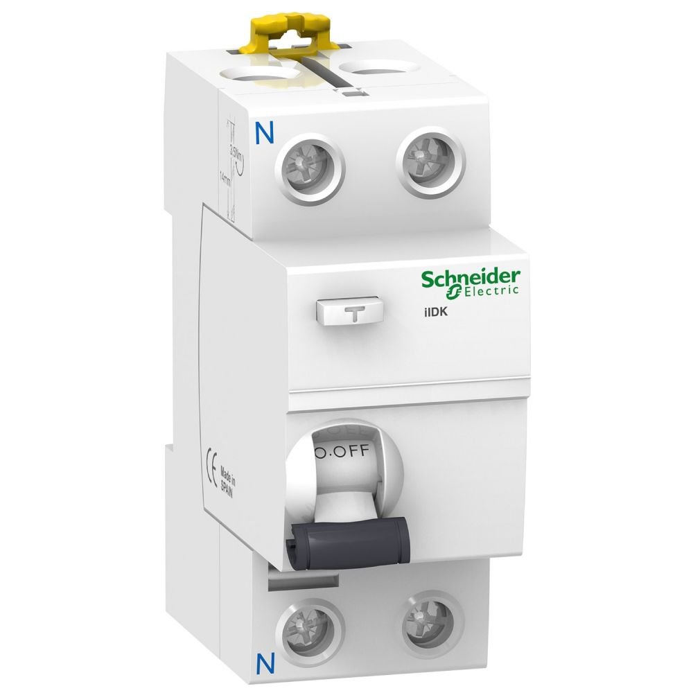Intrerupator diferential RCCB IID K 2P 25A 300MA tip AC Schneider A9R75225