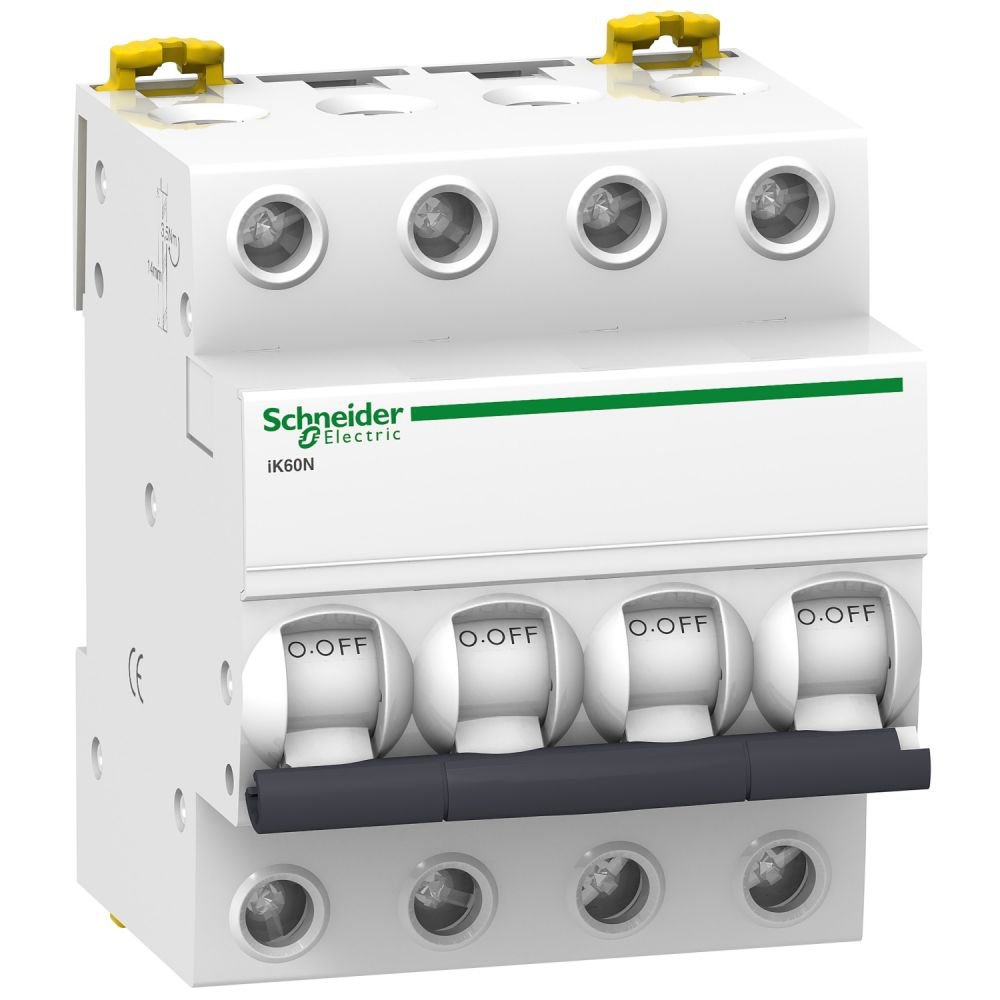 Siguranta automata Acti9 IK60N 4P, 6 A, curba B Schneider A9K23406