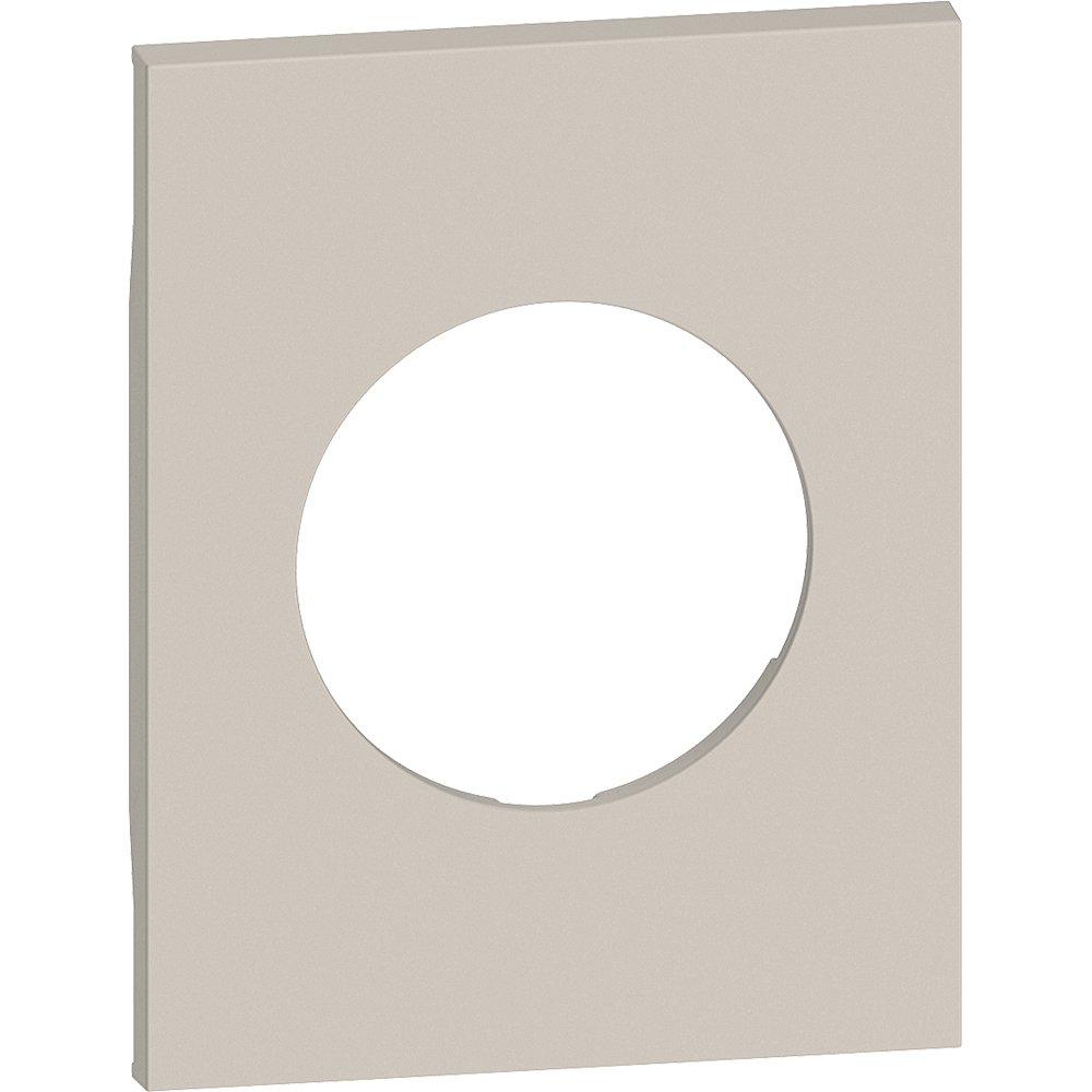 Placa adecvata pentru prize standard german 3 module Bticino Living Now KM04M3, nisip