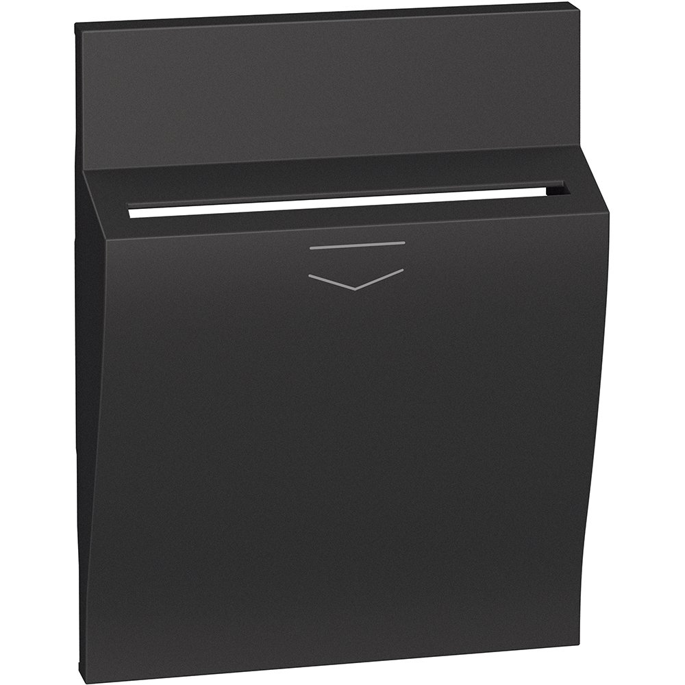 Placa 3 module pentru referintele K4549 si K4548 Bticino Living Now KG22, negru