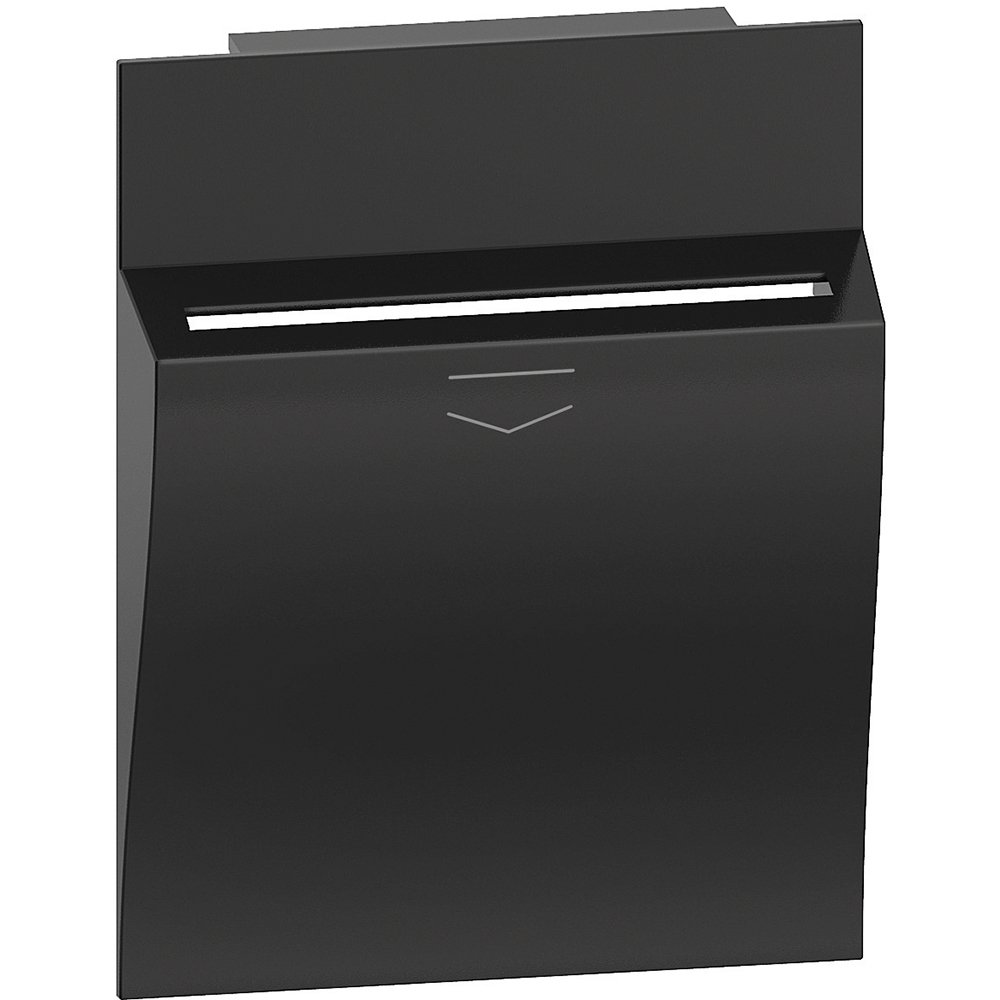 Placa pentru referintele K4549 si K4548 Bticino Living Now KG22M2, negru