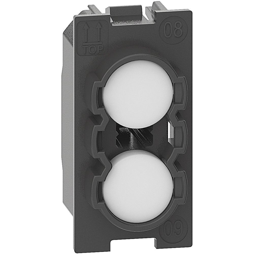 Lampa-martor cu difuzor transparent ( led-uri neincluse ) Bticino Living Now K4371, alb, negru, nisip