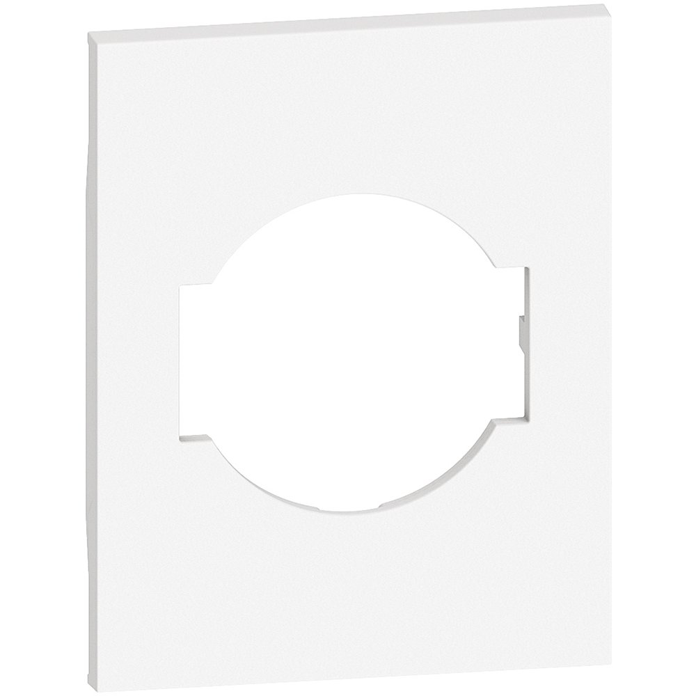 Placa 3 module adecvata pentru prize standard italian/ german Bticino Living Now KW03M3, alb