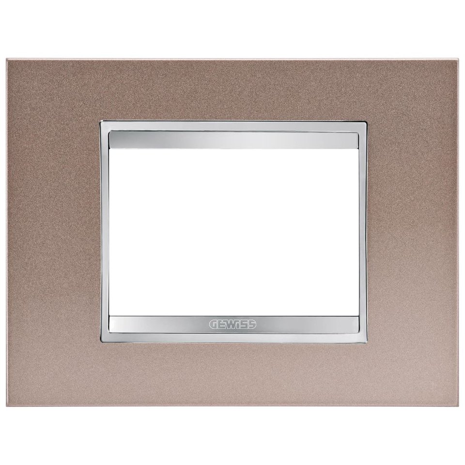 Rama ornament 3 module Gewiss Chorus Lux GW16203MP