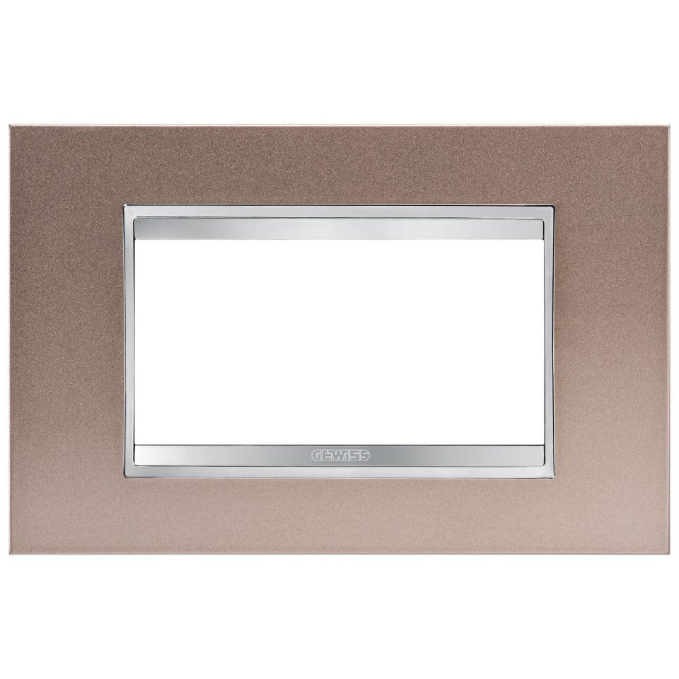 Rama ornament 4 module Gewiss Chorus Lux GW16204MP