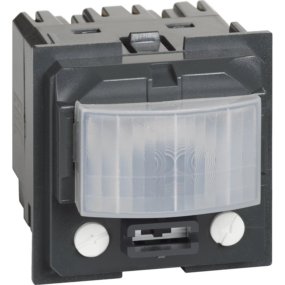 Intrerupator cu senzor de miscare pasiv cu raze infrarosii 2 module Bticino Living Now K4430