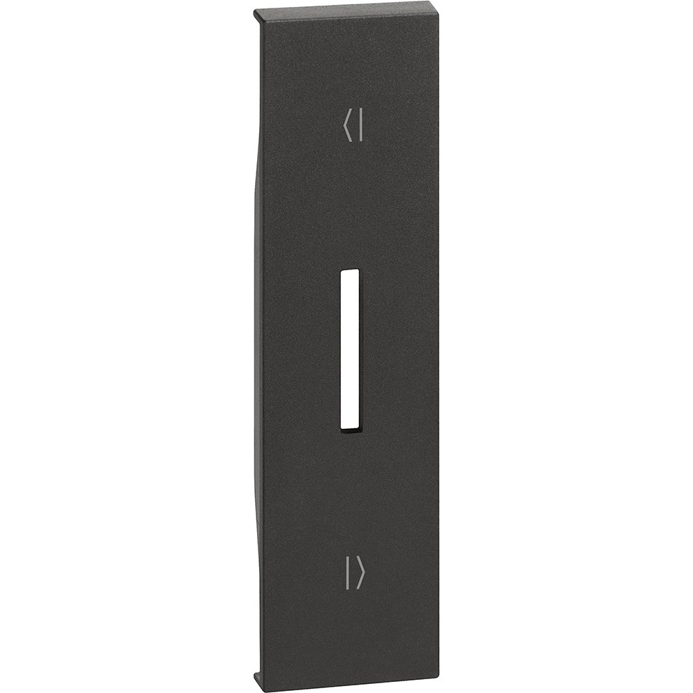 Tasta 1 modul pentru referinta K4027 instalare verticala Bticino Living Now KG06V, negru