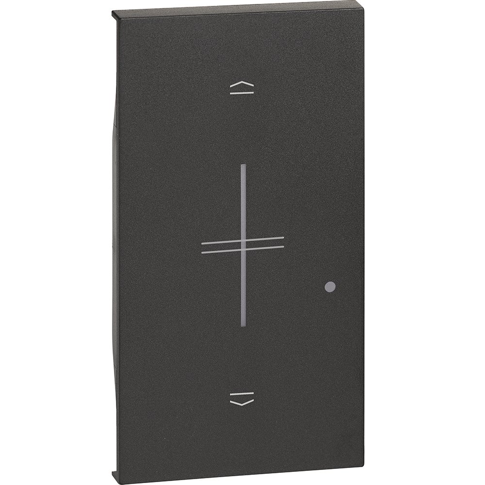 Tasta 2 module pentru referinta K4027CW Bticino Living Now KG43M2, negru