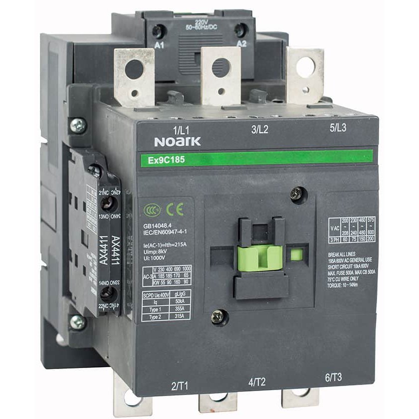 Contactor Noark, 230VAC/DC, 150A, 2ND+2NI 106231