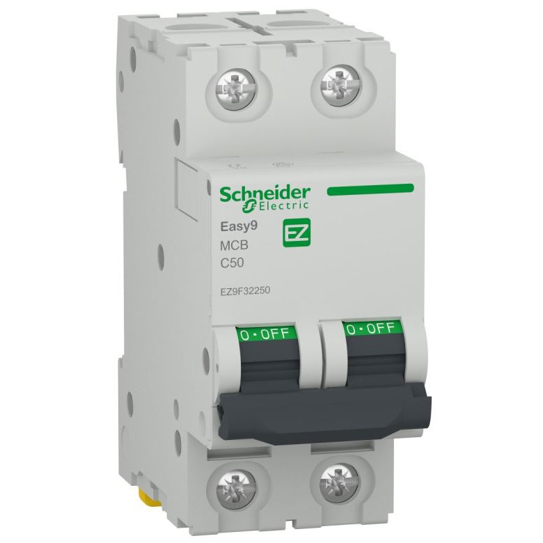 Siguranta automata Easy9 2P 50A 4500A curba C Schneider EZ9F32250