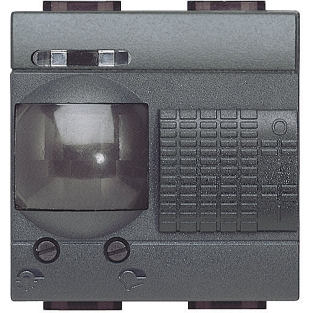Senzor de miscare cu infrarosu pasiv Bticino Living Light L4432, antracit