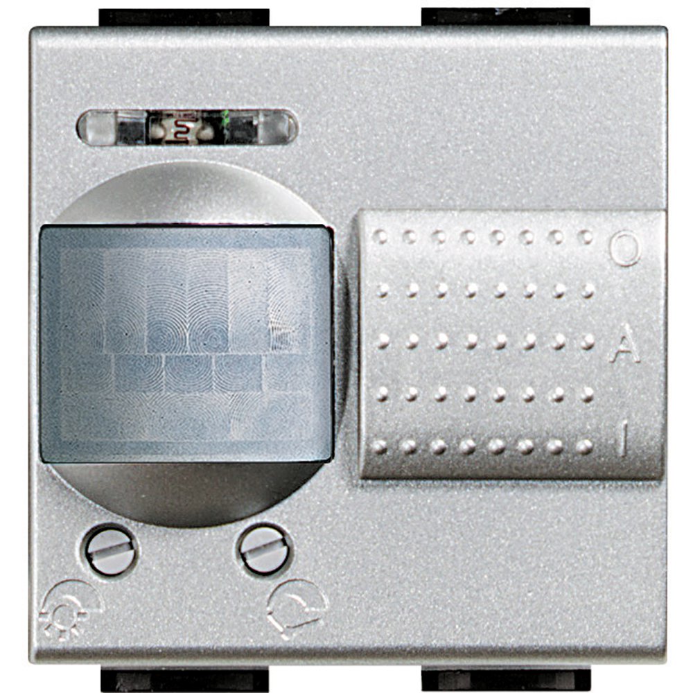 Detector de miscare + releu iesire 2M Bticino Living Light NT4432, argintiu