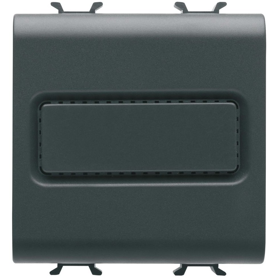 Sonerie 230V 3 tonuri si 3 intrari independente Gewiss Chorus GW12612, negru satin