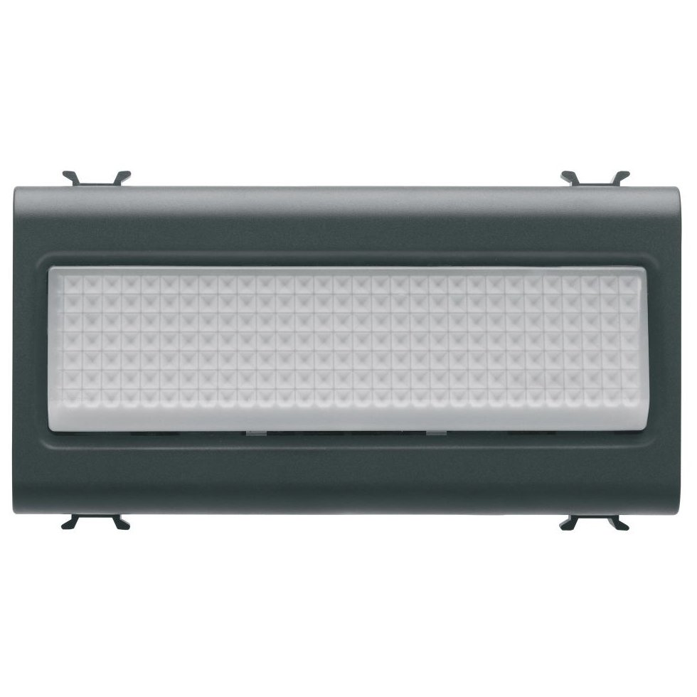 Lampa iluminat trepte 4M Gewiss Chorus GW12656, negru satin