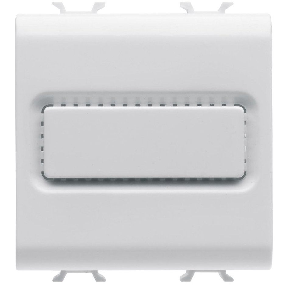 Sonerie cu 3 tonuri si 3 intrari independente 2 module Gewiss Chorus GW10612, alb