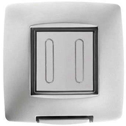 Rama de etansare IP55 2 module Gewiss Chorus GW16702VT, titan