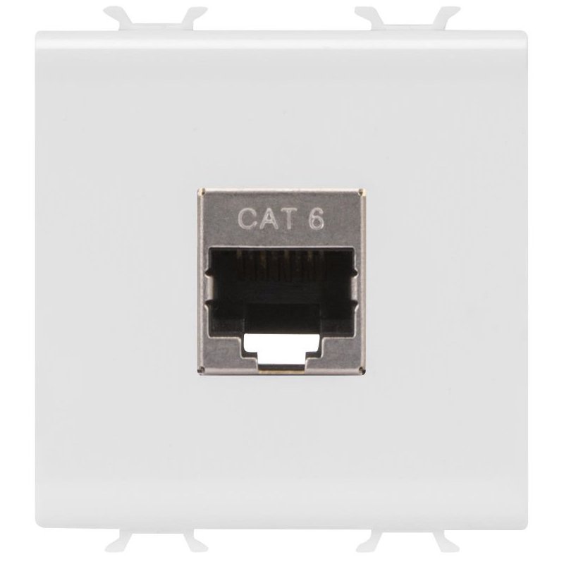 Priza date RJ45 Cat.6 FTP 2 module Gewiss Chorus GW10437