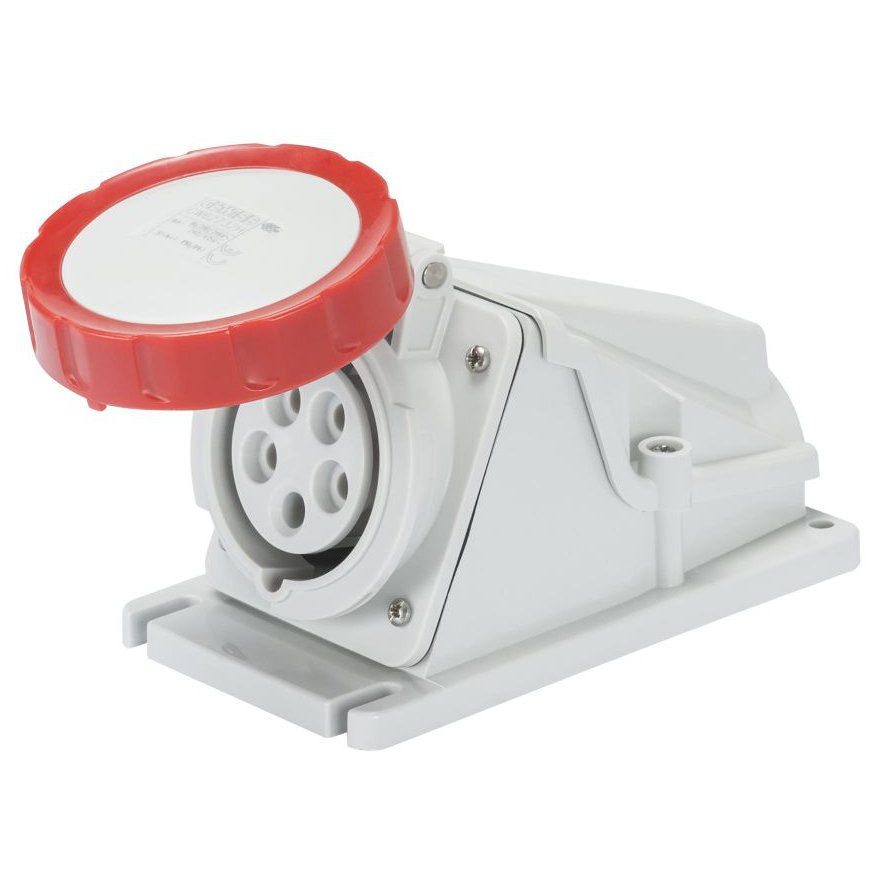 Priza fixa IP67 90 2P+E 16A 400V 9H Gewiss GW62503