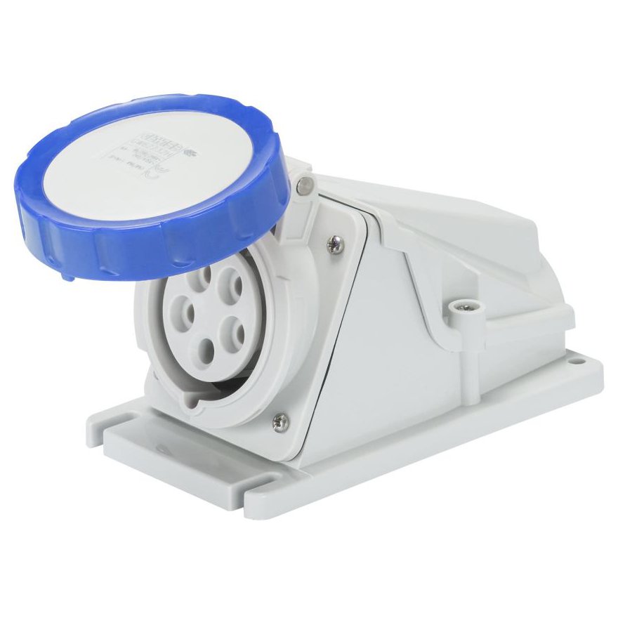Priza fixa industriala IP67 90 3P+E 16A 230V 9H Gewiss GW62501