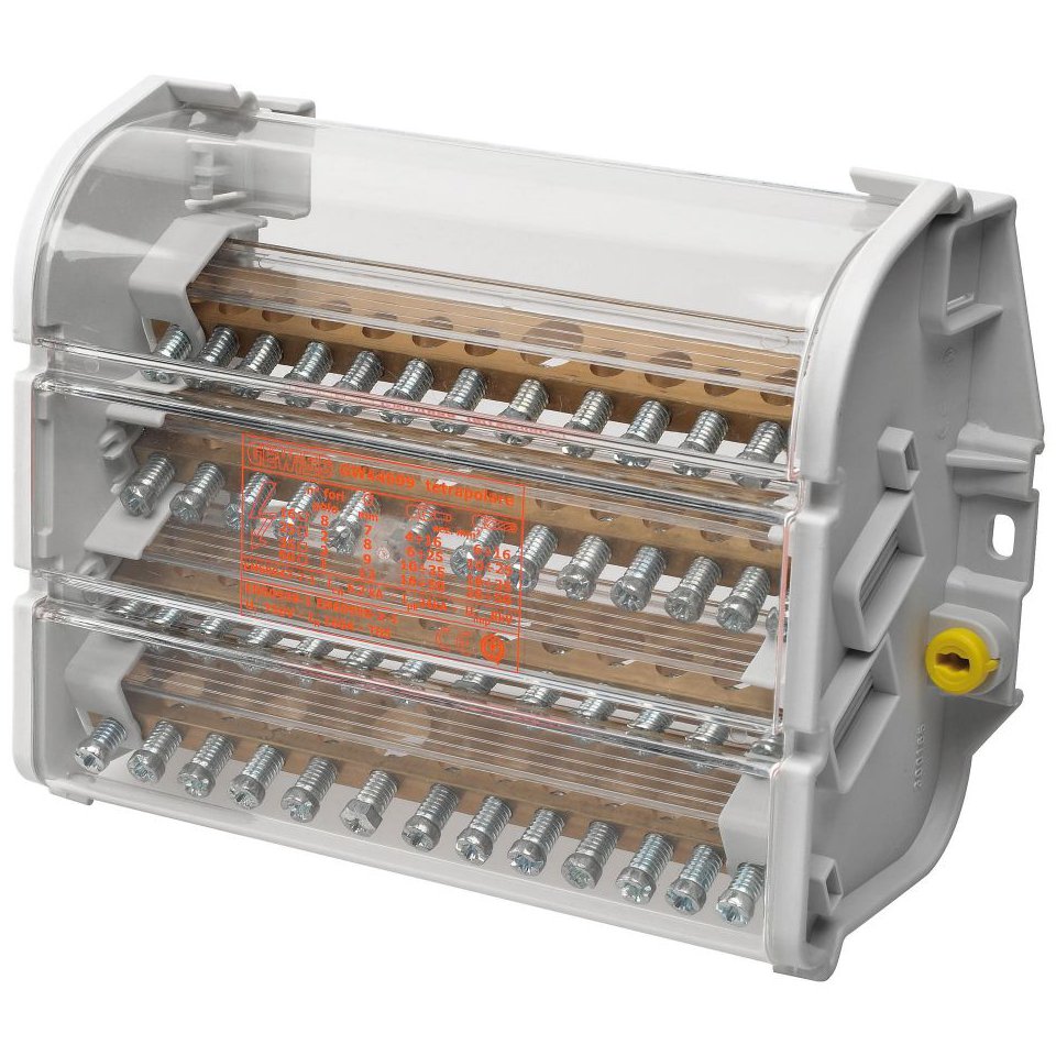 Distribuitor 4 poli 4 module 100A Gewiss GW44696