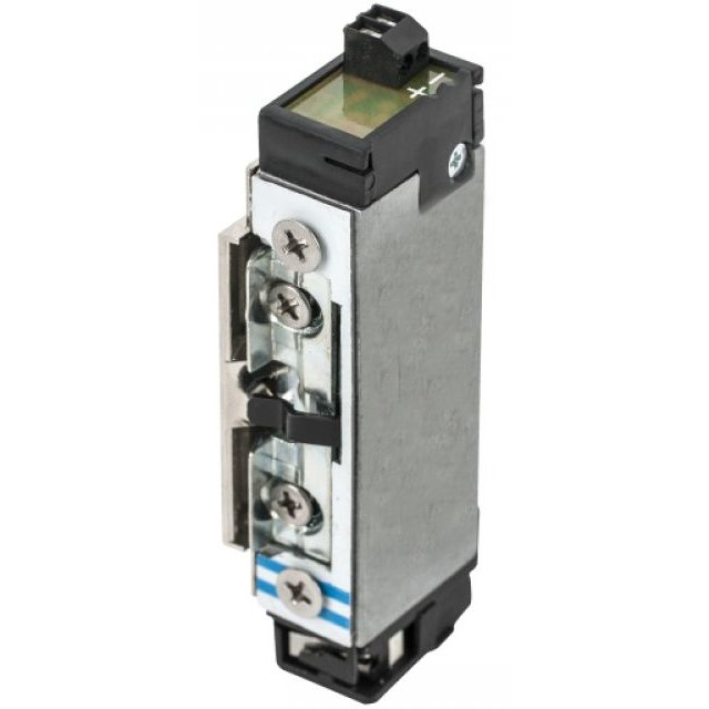 Incuietoare electromagnetica DORCAS-99NF305-412-PRE incastrabila pentru usi cu deschidere sub presiune, fail secure, monitorizare