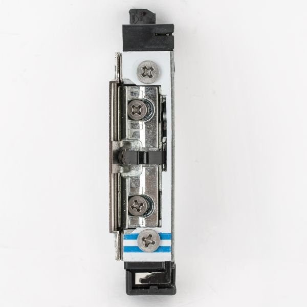 Incuietoare electromagnetica DORCAS-99NF305-412-TOP-PRE incastrabila pentru usi cu deschidere sub presiune, cu monitorizare, ajustabila