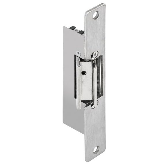 Yala electromagnetica incastrabila DORCAS-87N512(S) pentru usi de sticla, fail safe, 12Vcc