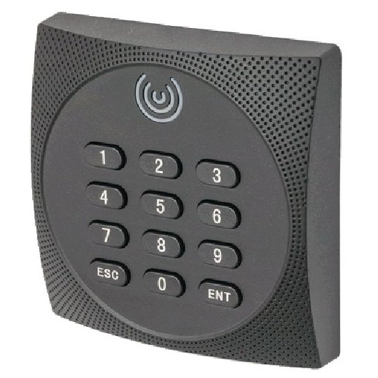 Cititor de proximitate ZKTeco KR-612D, design moder, IP64, LED bicolor, Desfire 13.56Mhz