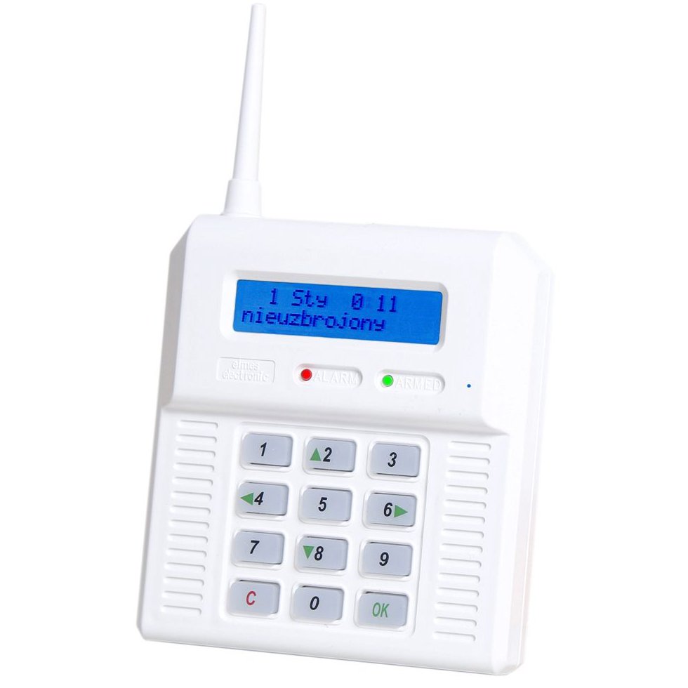 Centrala alarma wireless cu modul GSM incorporat Elmes CB32GN 256 evenimente memorate, 32 zone wireless