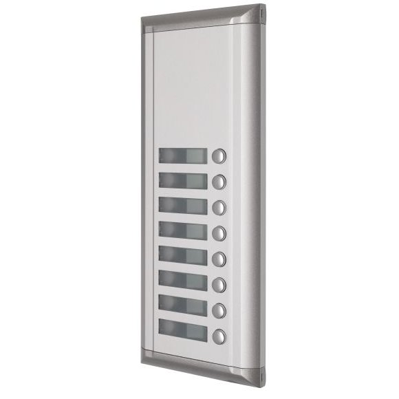 Extensie 8 apartamente pentru panourile DMR11 EPS11-S8 carcasa din aluminiu, IP45