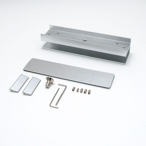 Suport pentru montarea contraplacii magnetilor de 280 Kgf pe usi de sticla MBK-280U