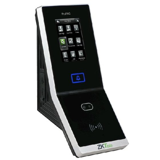 Controler standalone cu functie de pontaj ZKTeco PRO-FAC cu recunoastere faciala, card si tastatura