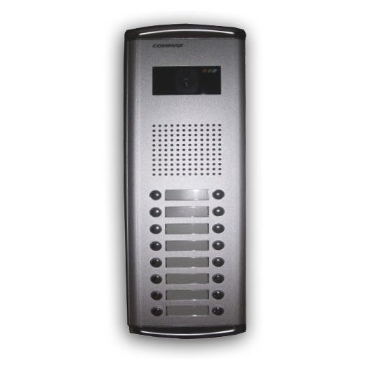 Panou de acces color de exterior pentru 16 familii COMMAX DRC-16AC
