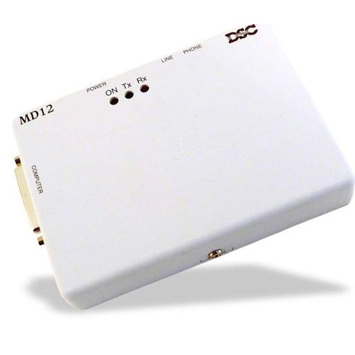 Modem pentru programare la distanta pe linia telefonica DSC MD 12 / MD12W+011