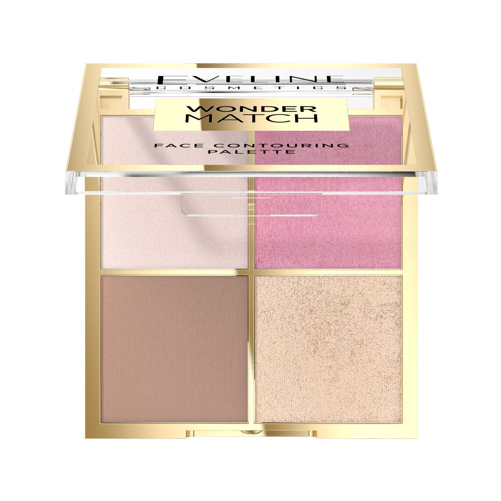 Paleta de conturare a fetei Eveline Wonder Match, 10.8 g (Culoare produse: 01)