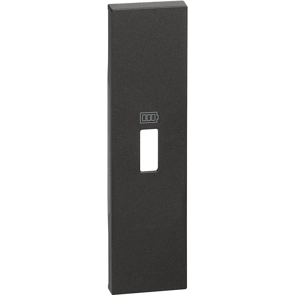 Placa pentru referintele K4285C1 si K4286C1 Bticino Living Now KG10C, negru