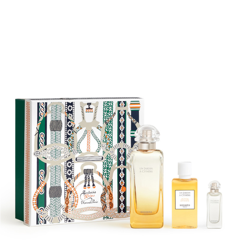 Un Jardin a Cythere Hermes, Unisex, Apa de Toaleta, 85 ml + Gel de dus 40 ml + Apa de Toaleta, 8,5 ml
