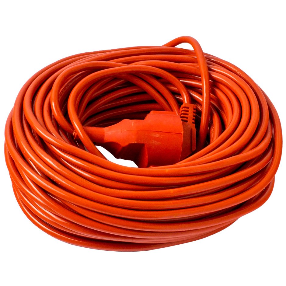 Prelungitor fisa-cupla 30m, 3x1.5mm2, portocaliu Strohm SM-PR-30