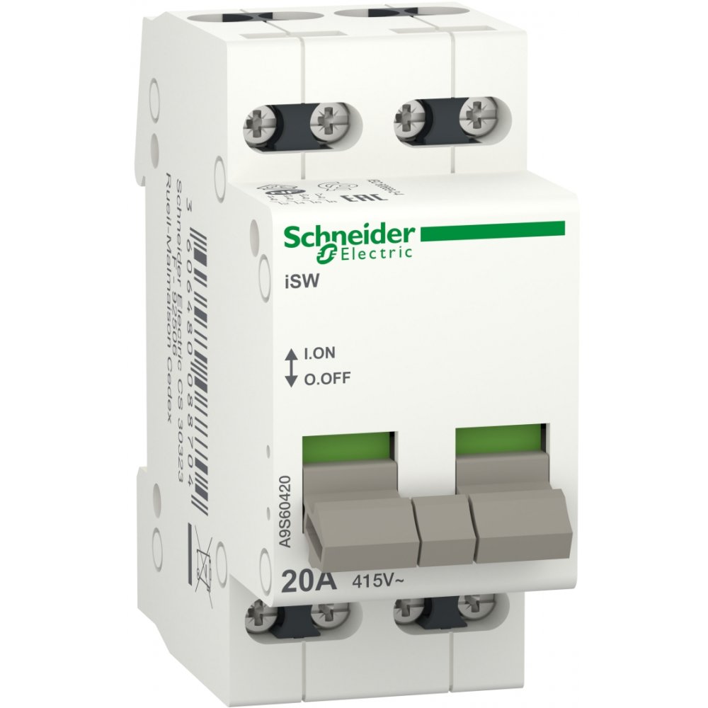 Separator de sarcina ACTI9 ISW 4P 20A 415V Schneider A9S60420