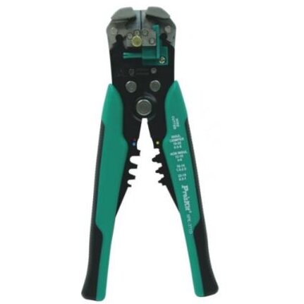 Cleste Dezizolator pentru Presat Papuci Opritor Detasabil 210mm Negru/Verde