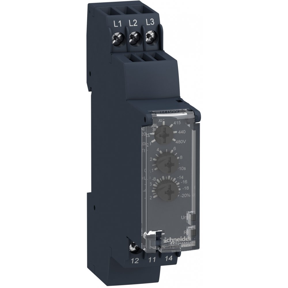 Releu de control multifunctional Rm17-Ta - interval 183 - 528 V C.A. Schneider RM17TA00