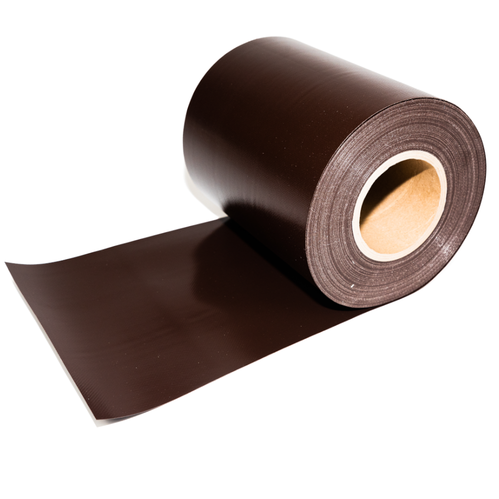 Banda PVC pentru intarire Cristal Flex, maro, 20 cm x 30 m