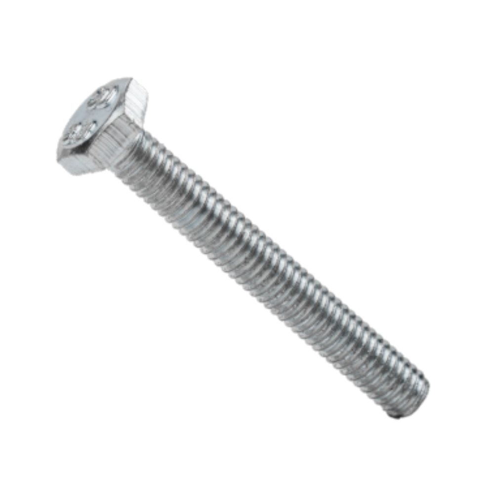 Surub cu cap hexagonal, metric, otel zincat, 12 x 90 mm, 10 buc