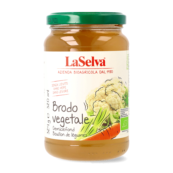 Baza pentru supa din legume bio, 320 ml LaSelva