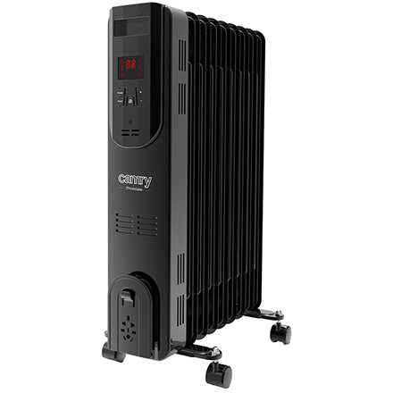 Radiator Ulei CR 7810 2000W 9 Elementi Negru